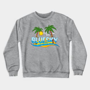 blue sky Crewneck Sweatshirt